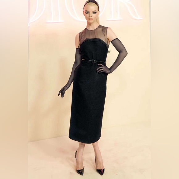 Dior black dress just got